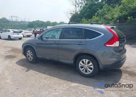 2012 Honda Cr-V Ex-L z USA, uszkodzony, nr VIN 2HKRM4H72CH618206